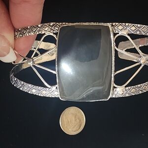 Black Obsidian Cuff 💙